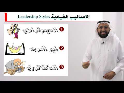 د. محمد العامري يتحدث عن اساليب القيادة الإدارية