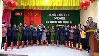 Hội Nông dân phường Nam Sơn ra mắt mô hình dân vận khéo “Nhà nhà mua bình chữa cháy”