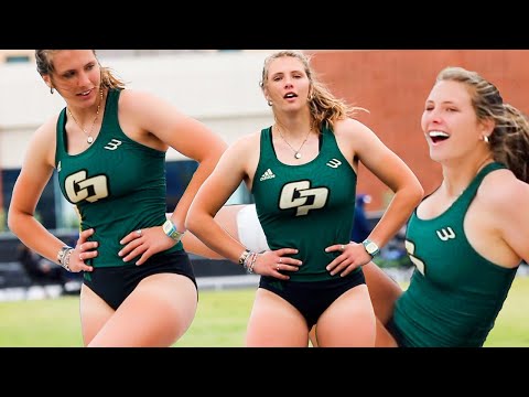 Cal Poly women's college high jump beautiful athlete