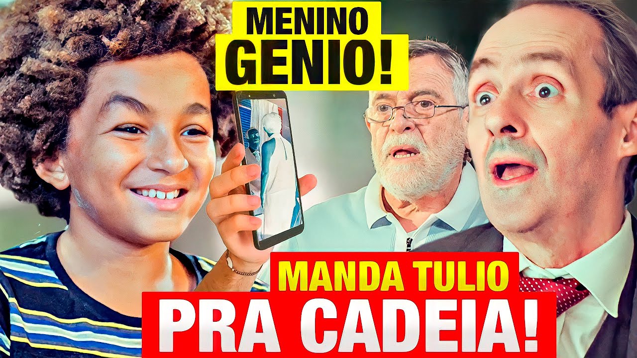 UM LUGAR AO SOL - Luan se revela MENINO GÊNIO, descobre SEGREDO DE TÚLIO e manda pra cadeia - Resumo