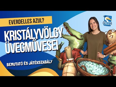 Everdelles Azul? | Kristályvölgy üvegművesei bemutató és játékszabály - Gémklub