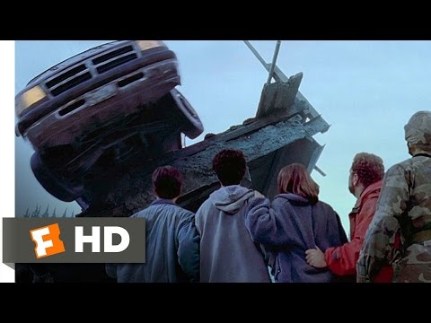 Dante's Peak (8/10) Movie CLIP - The Bridge is Destroyed (1997) HD