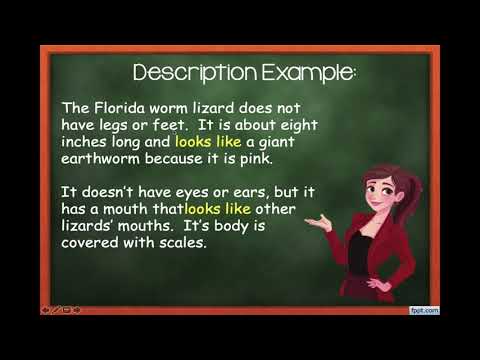 Text Structures: Description