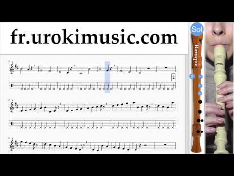 Comment Jouer de la Flute à bec (B.) Avicii - Wake Me Up Tab Tablature Partie#1 um-a829