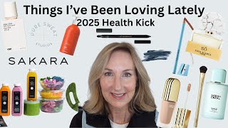 GRWM | THINGS I'M LOVING LATELY | 2025 HEALTH KICK | SAKARA LIFE | INFRARED SAUNA | COLD PLUNGING +