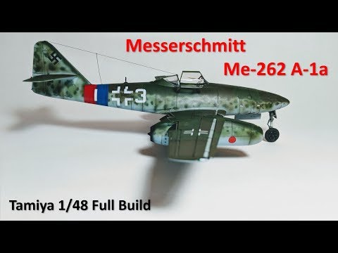Messerschmitt Me-262 A-1a  Tamiya 1/48 Full Build