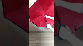 Новый Зонт наоборот UmBrella Красный