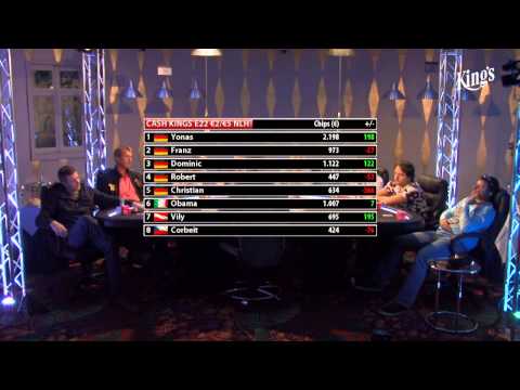 CASH KINGS E22 1/2 - DE - NLH 2/5 - Live cash game poker show