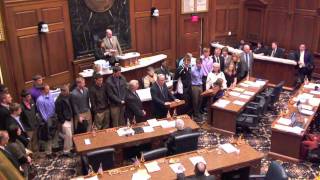 preview picture of video 'Patterson Honored At Indiana Statehouse'