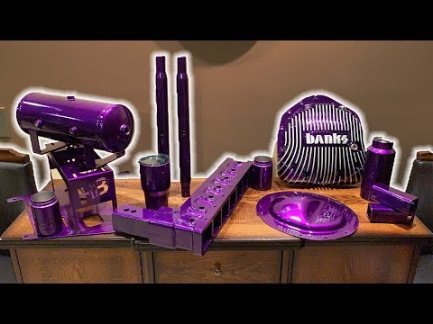 I DID ALL MY POWDER COATING IN A HOME OVEN!!!