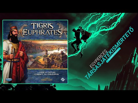 Egyperces társasjátékismertető | #7. Tigris & Euphrates - Game-Obscura