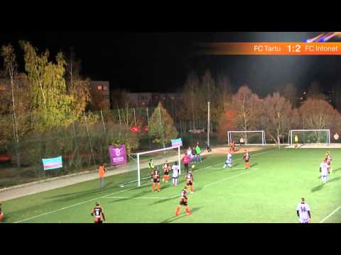 EKV 1/8 finaal: FC Tartu - FC Infonet 1:6 (0:2)