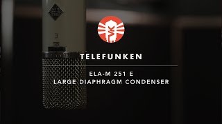 Video thumbnail for Telefunken ELA M 251 | Microphone | Vintage King by Vintage King