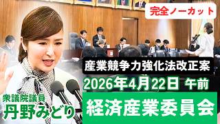 2026年4月22日_衆議院_経済産業委員会_午前_丹野みどり(国民民主党)