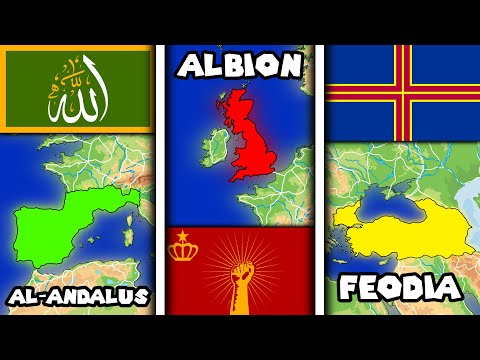 New European Countries, Chosen by Wheel 🎡 (part 1) | Fun with Flags