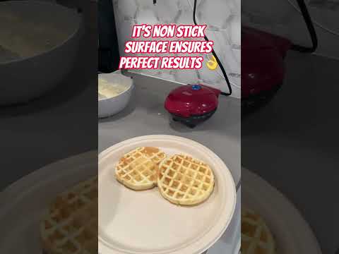 The Dash Mini Waffle Maker #amazonfinds
