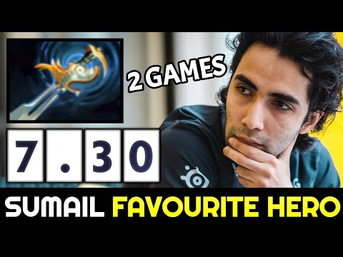 SUMAIL Favourite Hero in 7.30 New Patch (2 Games) Echo Sabre Build