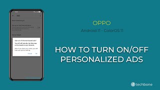 How to Turn On/Off Personalized Ads - Oppo [Android 11 - ColorOS 11]
