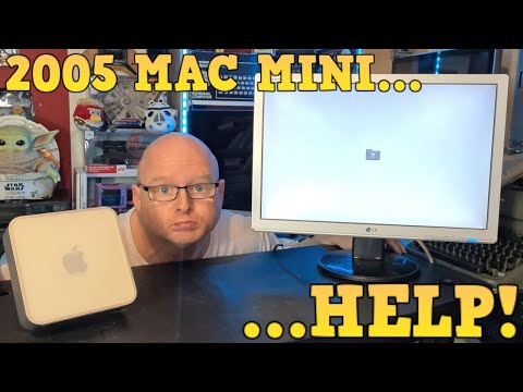 Restoring a 2005 Mac Mini: Disassembly, Problems & HELP!  (Part 1)