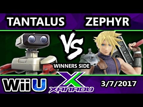 S@X 192 - VGBC | Tantalus (ROB) Vs. Zephyr (Cloud) - SSB4 Tournament - Smash for Wii U - Smash 4