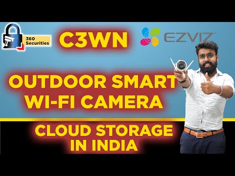 HIKVISION EZVIZ 2MP Wi-Fi Wireless Outdoor Bullet Metal C3WN Camera