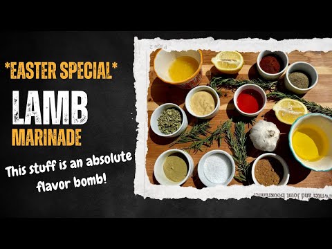 The *BEST* Lamb Marinade