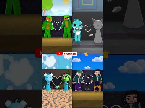 JJ and Mikey - Drawning Challenge (MAIZEN Minecraft Animation Meme) #memes #shorts #minecraft