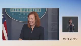 Psaki laughs off question on teaching migrants, not U.S. kids