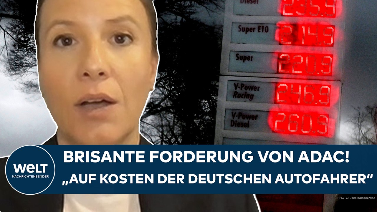 ADAC SCHLÄGT ALARM: Rekordpreise an der Zapfsäule! "Auf Kosten der deutschen Autofahrer!"
