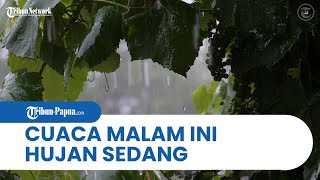 Cuaca Kota Jayapura Malam Ini, Abepura sampai Muara Tami Hujan dengan Intensitas Sedang