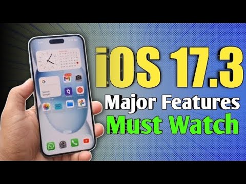 iOS 17.3 RC Update in iPhone 15 plus | iOS 17.3 RC Released