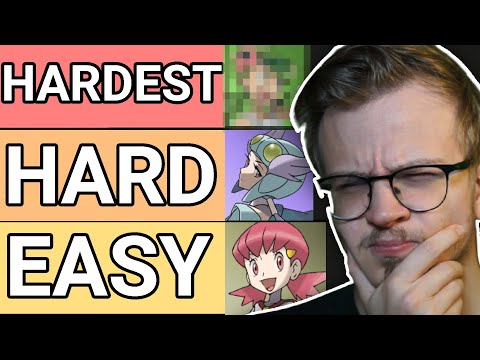 Pro Nuzlocker Ranks The Hardest Gym Leaders