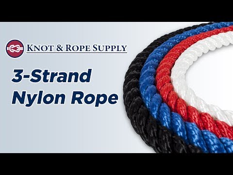 3-strand nylon rope