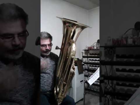 lezioni basso tuba studi n° 1 e 2 marco bordogni legato