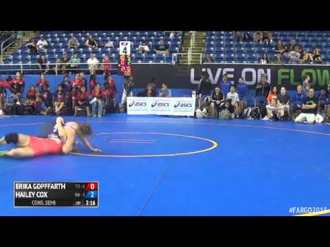 125 Cons. Semi - Hailey Cox (Utah/Nevada/Idaho) vs. Erika Gopffarth (Texas 2)