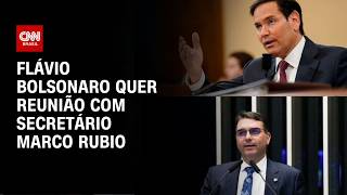 Vídeo: Flávio Bolsonaro quer reunião com secretário Marco Rubio | CNN 360º