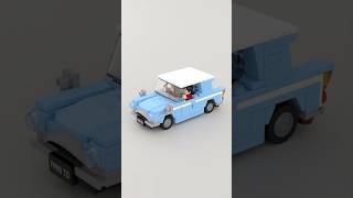 LEGO 76424 Flying Ford Anglia Satisfying Speed Build #lego