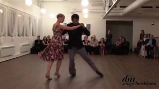 Sara Westin and Juan Pablo Canavire, show in Trondheim 3/4