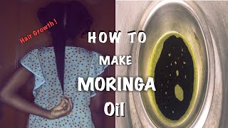 DIY: HOW TO MAKE MORINGA OIL USING MORINGA POWDER FOR FAST NATURAL HAIR GROWTH |PROCEDURES & USES
