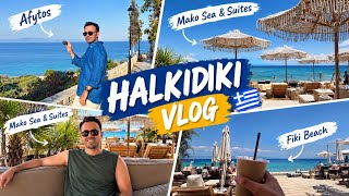 Halkidiki’nin En Güzel Yerlerinden Biri! | Pefkochori, Fiki Beach | Mako Sea & S