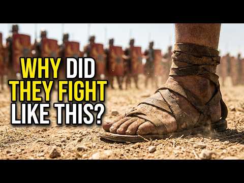 Why Did Roman Soldiers Fight Wearing Sandals? The Incredible Advantage Few People Know About