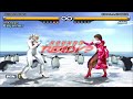 Tekken 5 Nina 2P VS Anna 1P With Leaping Hell Hold Double Snap