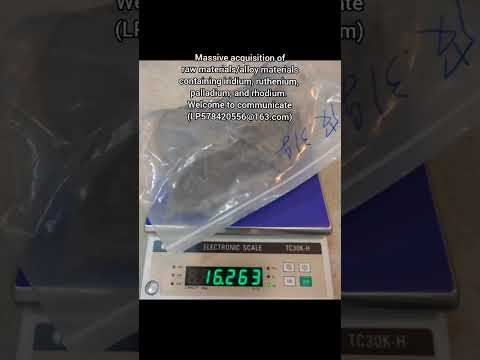 #iridium recycling produces metal Iridium/Ruthenium/rhodium/rhodium class #pa  (LP578420556@163.com)