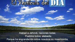 Miniatura del video: El versiculo del dia .com - Salmos 117 v1-2