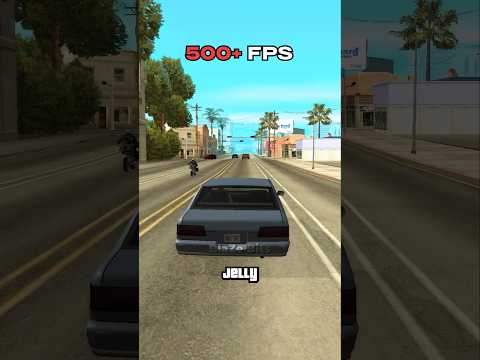 If you play GTA games at 500+ FPS...
