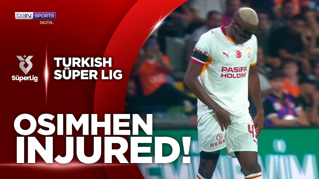 Victor Osimhen Injured! 🚨 Galatasaray Star a Doubt Before Sporting CP Clash