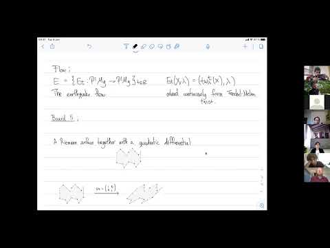 Francisco Arana-Herrera: The asymmetry of Thurston’s earthquake flow