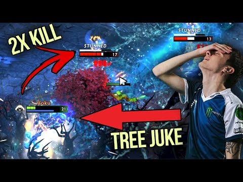 Miracle- Monkey King Perfect Carry 9k Tree Juke into Double Kill - Dota 2