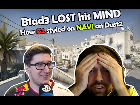 B1ad3 TILTING, nexa goes NUCLEAR on Dust2 | NAVI vs G2 in BLAST Premier Spring Final 2021