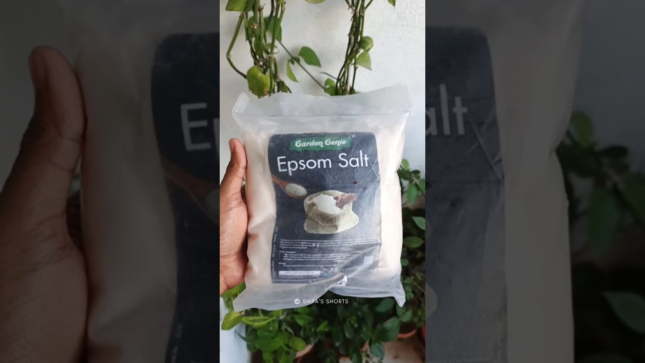 🌿 Garden Genie Epsom Salt | One Product, Endless Benefits! 🧂💆‍♀️🌱 #magicminerals #fyp #viral #shorts